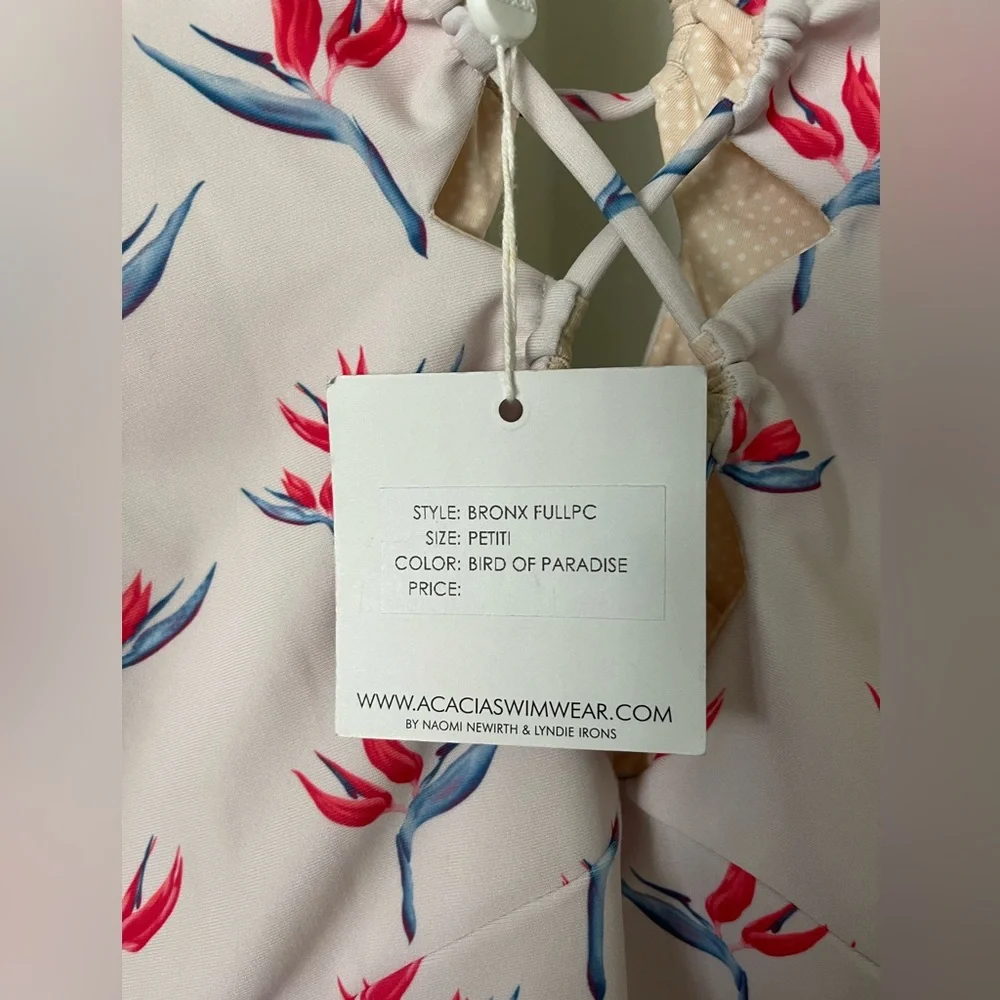 NWT Acacia P Bird Of Paradise Bronx One Piece 🕊️ - Picture 5 of 5